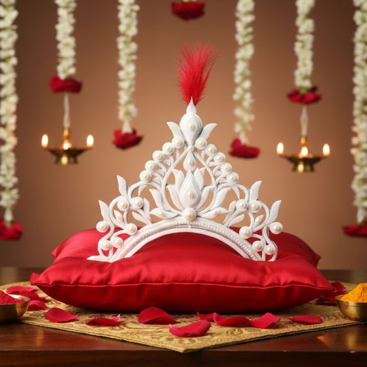 Premium Stone Studded Bride Mukut