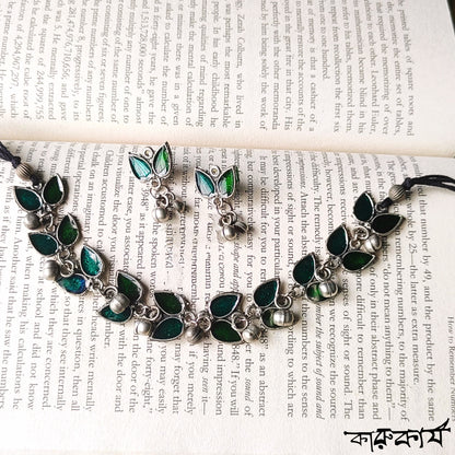 Noorani Oxidized Choker Set