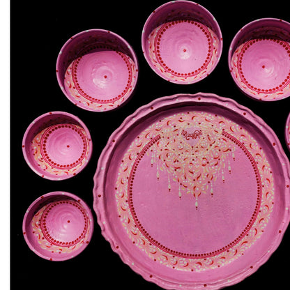 Blush Pink Mitti Magic Dinnerware (Set of 8)