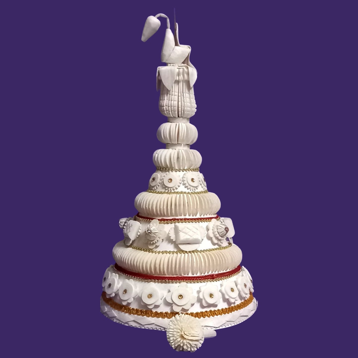 Regal Sholapith Topor for Groom