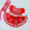 Gulbano Baby Lehenga Set – 3-Piece Elegance