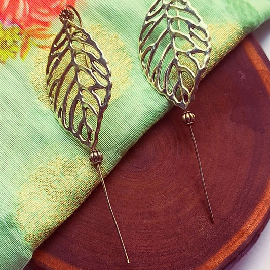 The Leafy bugadi earrings
