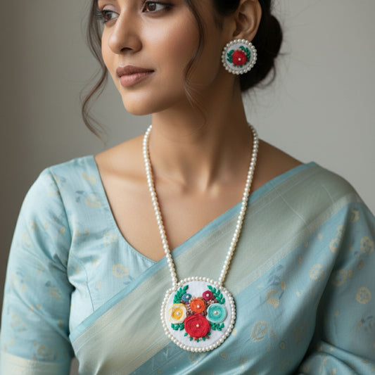 Noorbaag Pearl & Embroidery Set