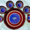 Floral Kalka Mitti Magic Dinnerware (Set of 7)