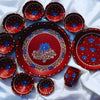 Lotus Blossom Kalka Mitti Magic Dinnerware (Set of 11)