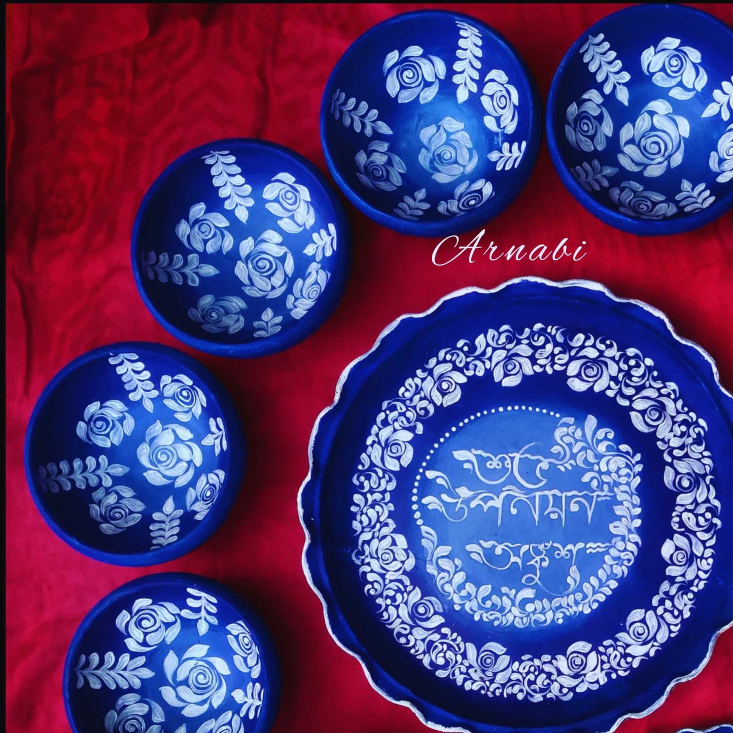 Mitti Ka Bhojan Baithak (Set of 12)