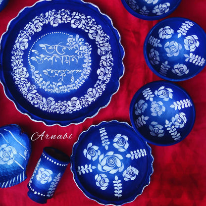 Mitti Ka Bhojan Baithak (Set of 12)