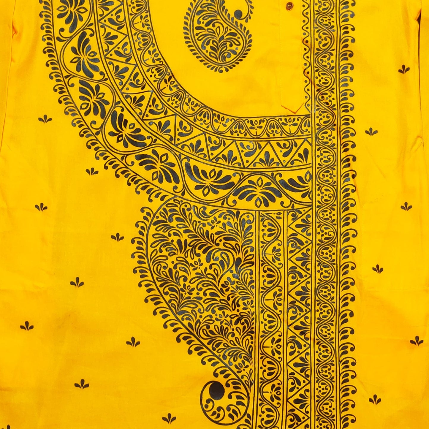 Royal Kalka Panjabi – Handcrafted Art on Fabric