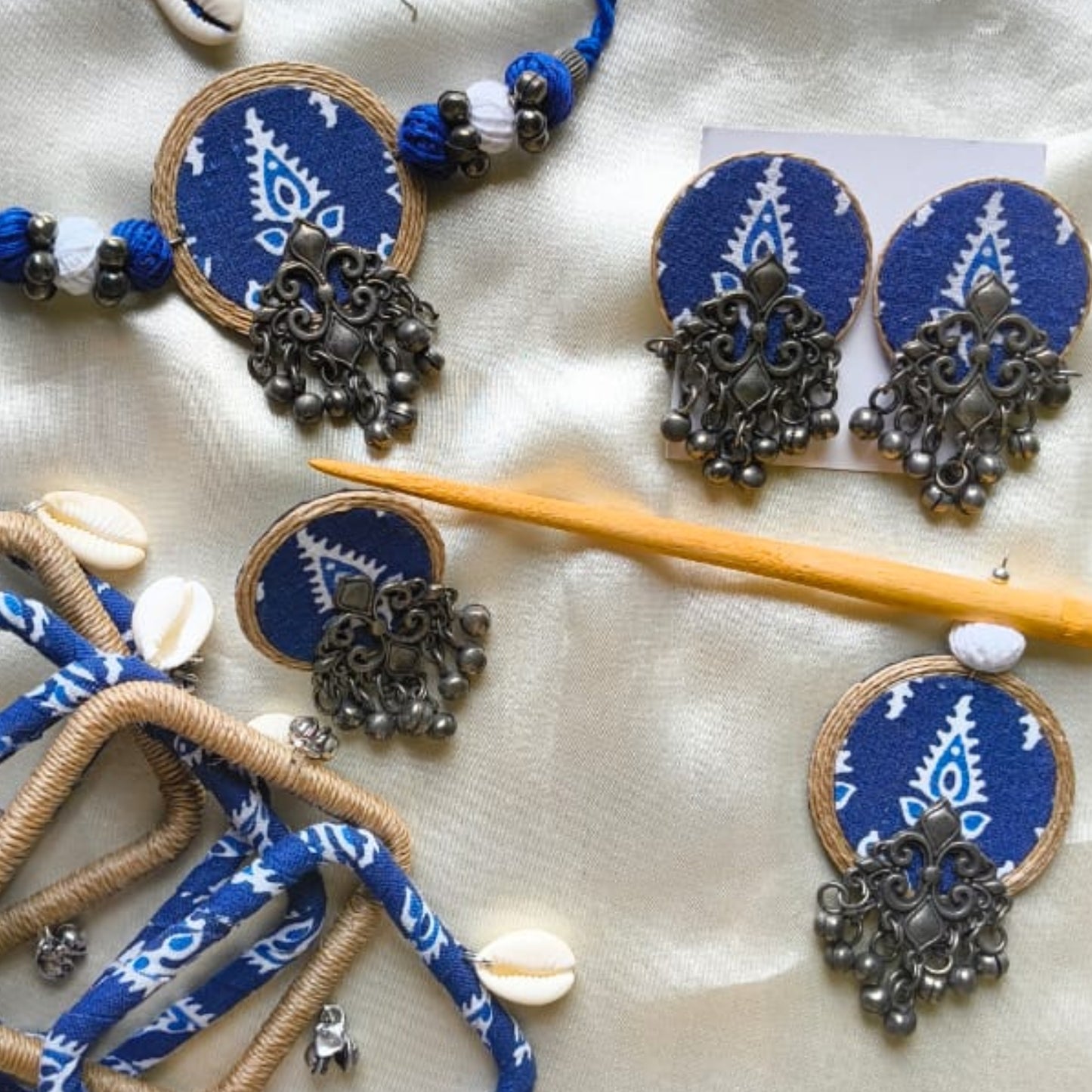Rangdeep Fabric Jewelry Set