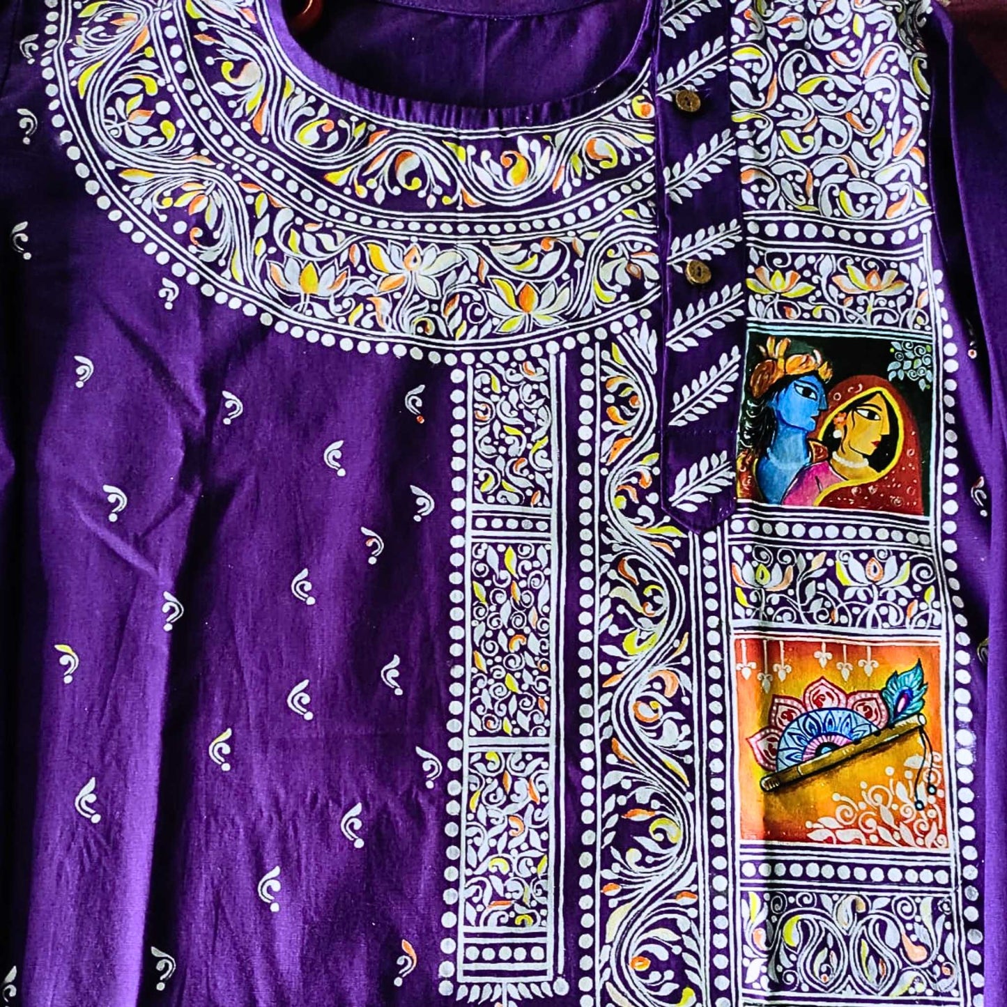 Pigar Royale – Hand-Printed Panjabi