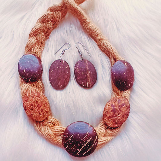The elegance necklace e set