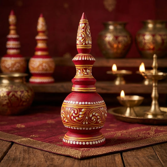 Royal Carved Wooden Gachkouto