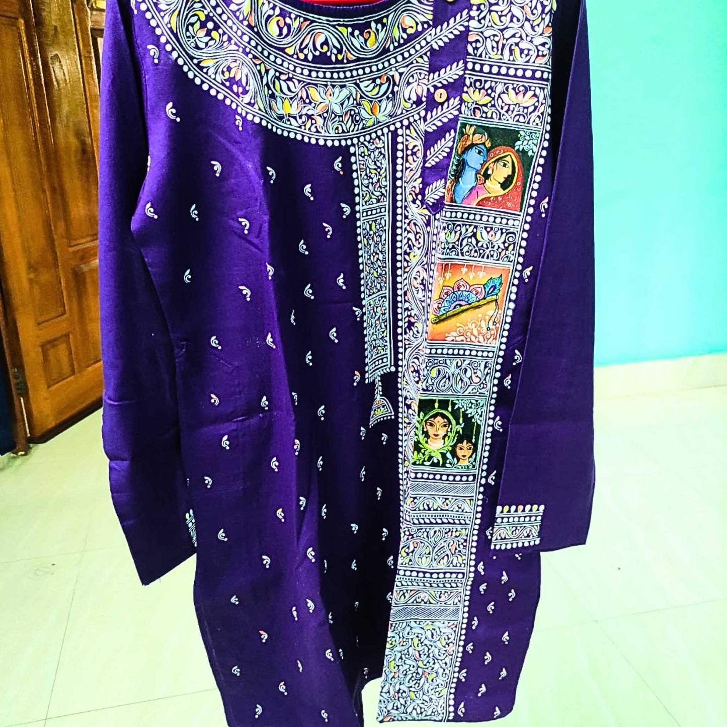 Pigar Royale – Hand-Printed Panjabi