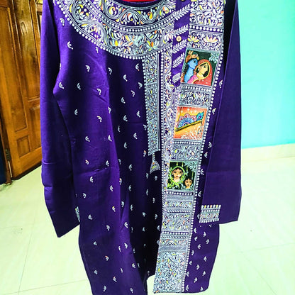 Pigar Royale – Hand-Printed Panjabi