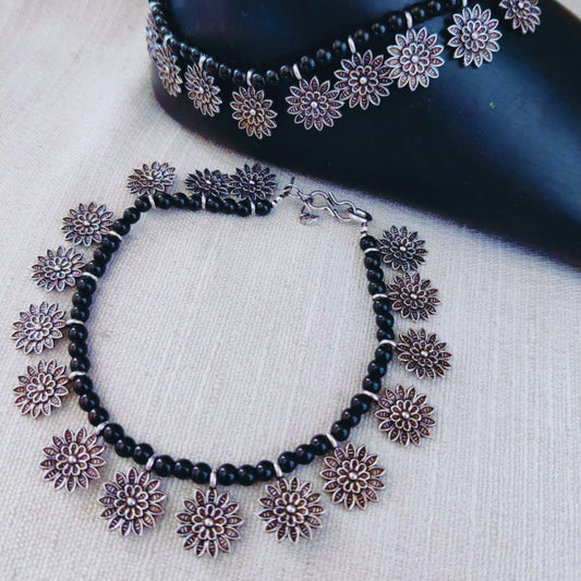 The floral anklets