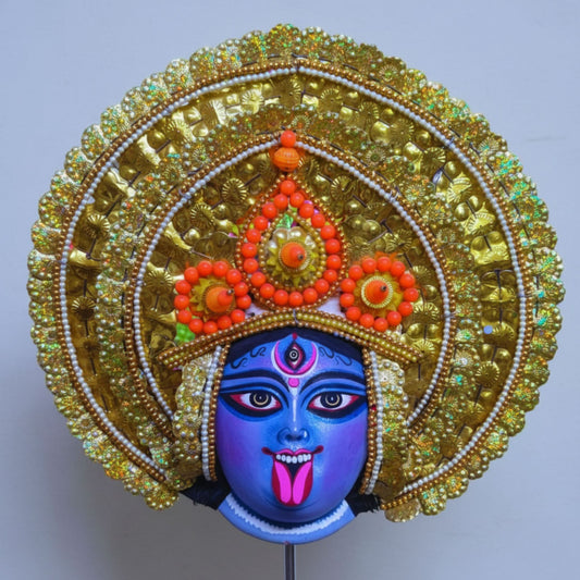 Shayma Kali Chhau Mukhosh (14×14 inch)