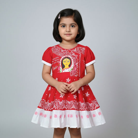 Mishti Mora Handcrafted Baby Frock