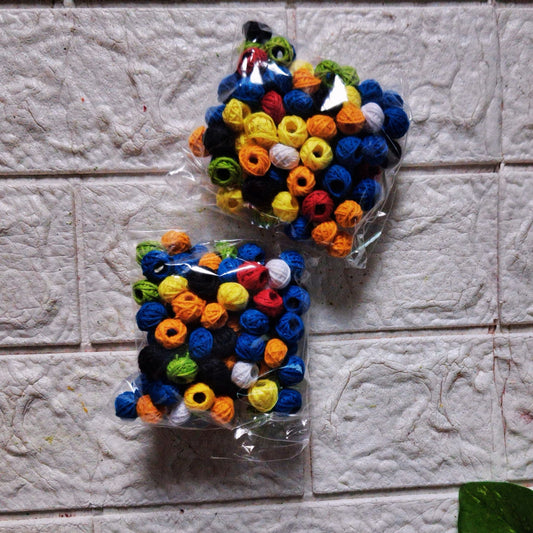 Mix Color Cotton Ball (100 Pieces/pac)