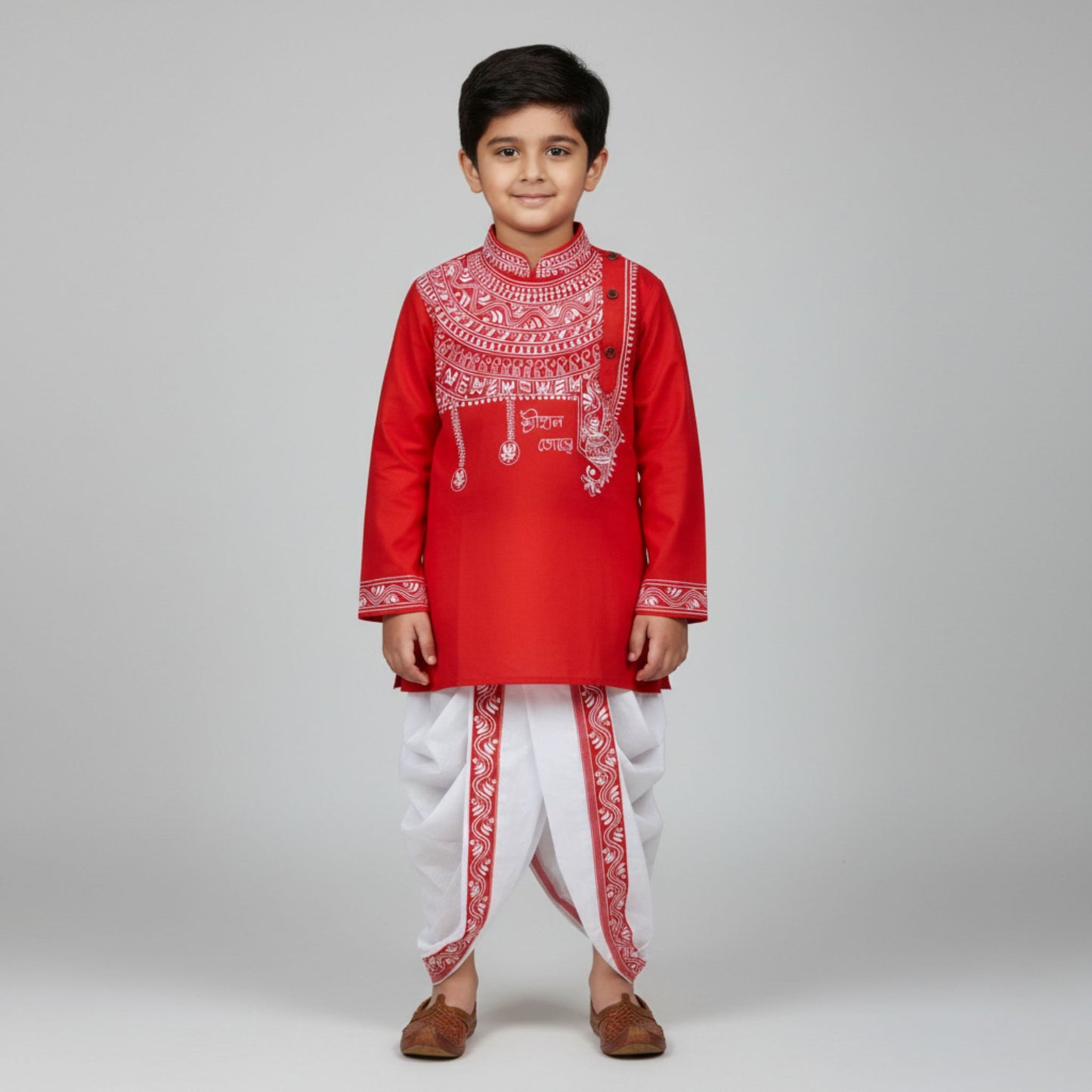 Rajputro Handcrafted Baby Panjabi Set