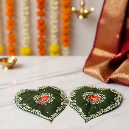 Artisanal Wedding Panpata – Bengali Kalka Embellishment