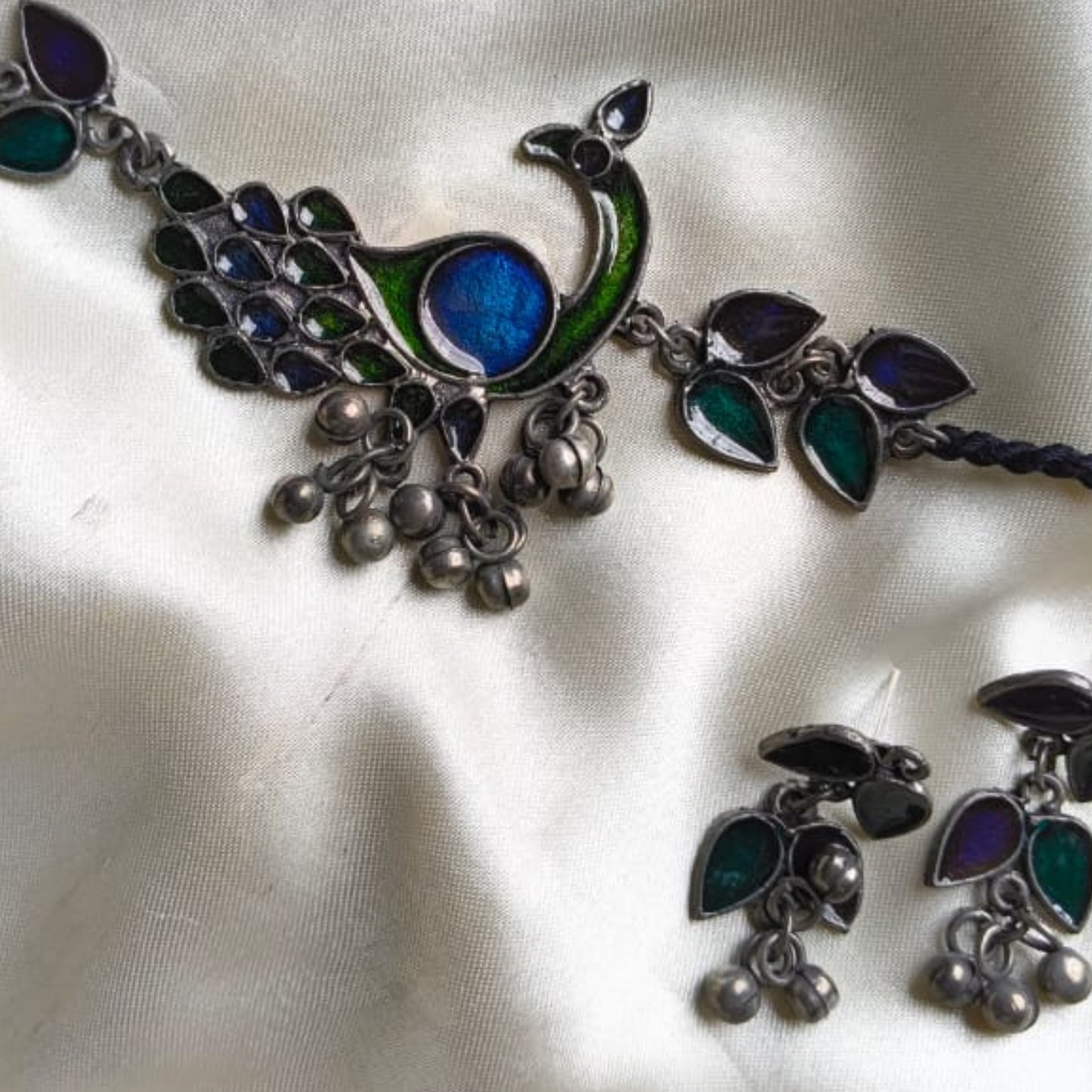 Rajshri Oxidized Jewelry Set