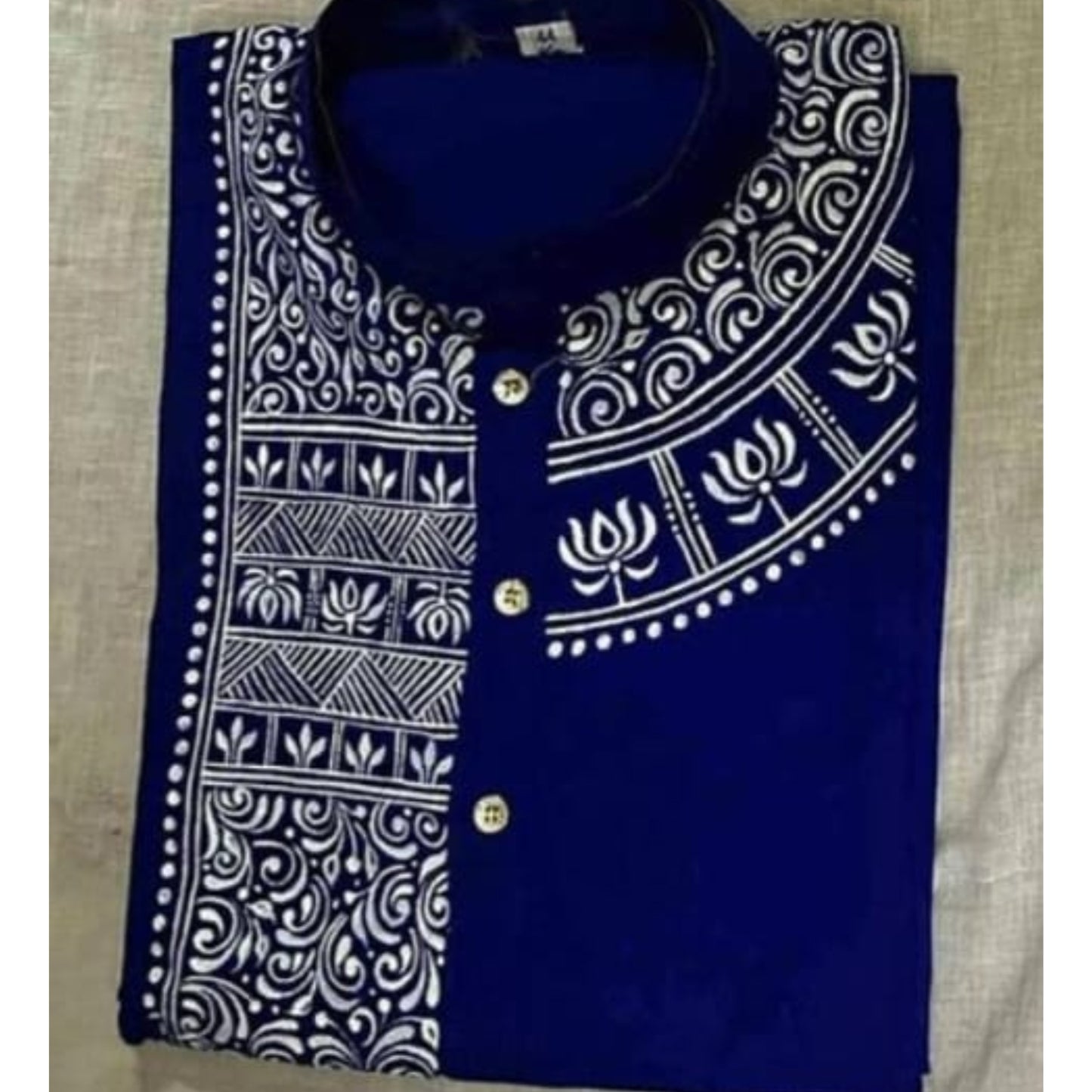 Kalka Heritage – Handpainted Kalka Art Men’s Panjabi