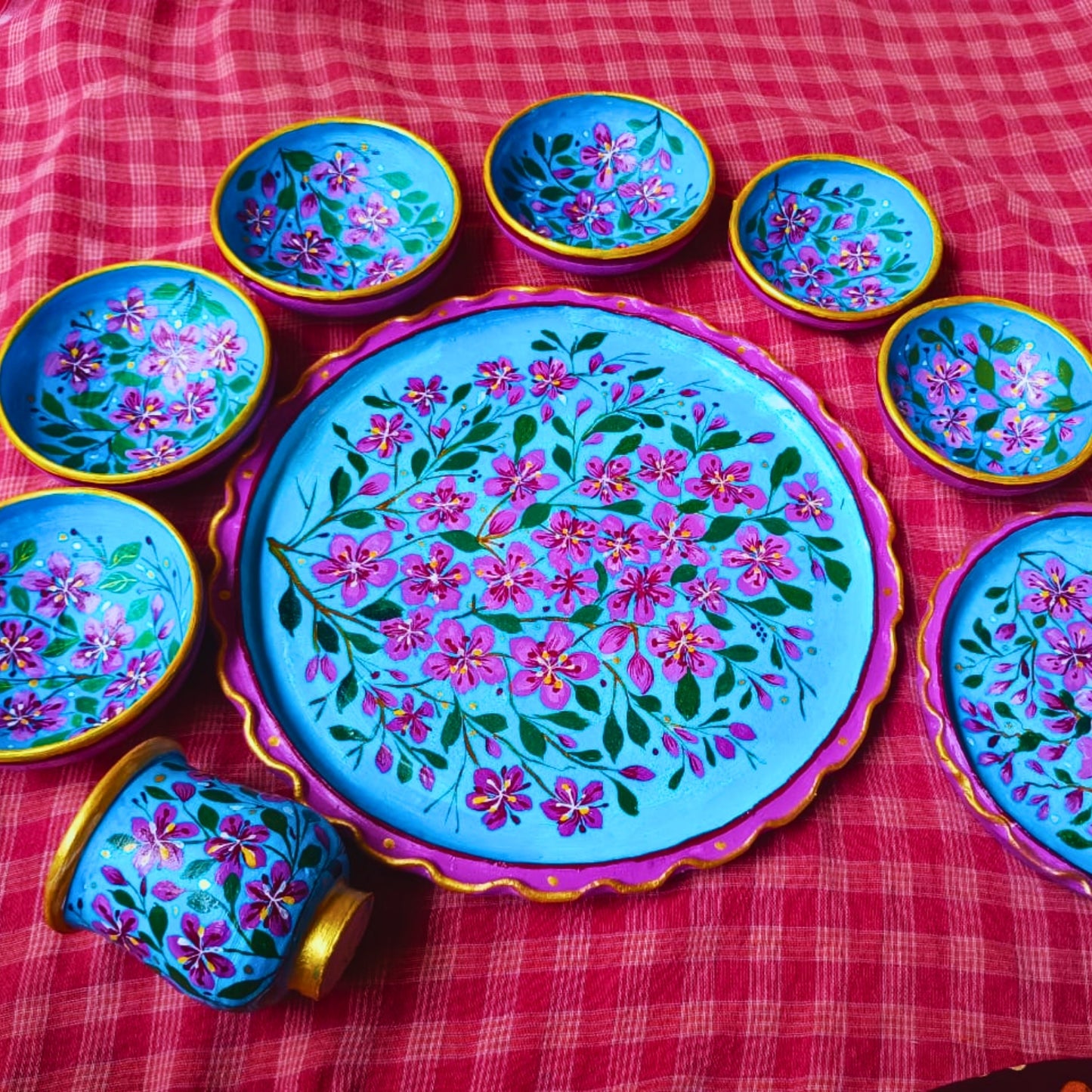 Heritage Clay Dinnerware Set – 9-Piece