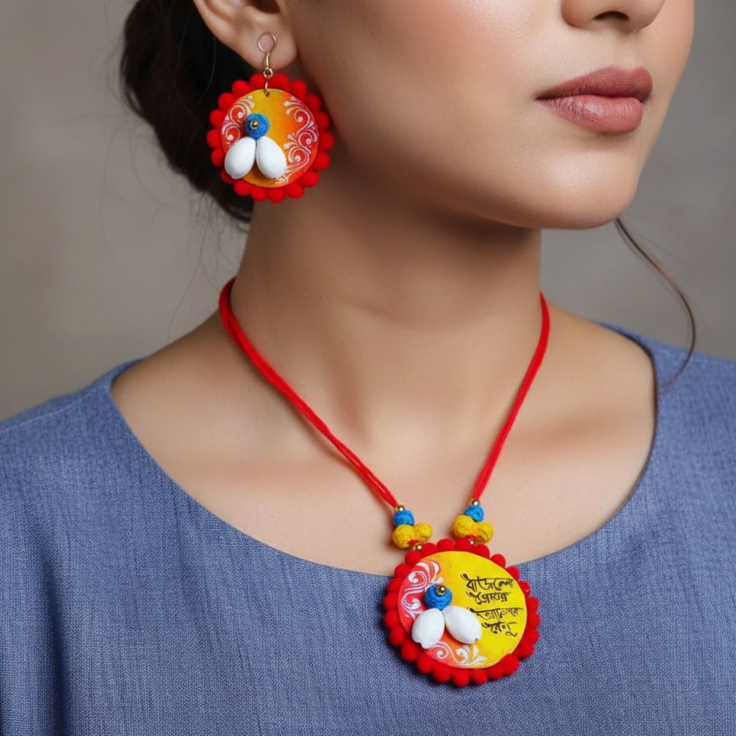 Folk Rhythms – Bengali Jewelry Set
