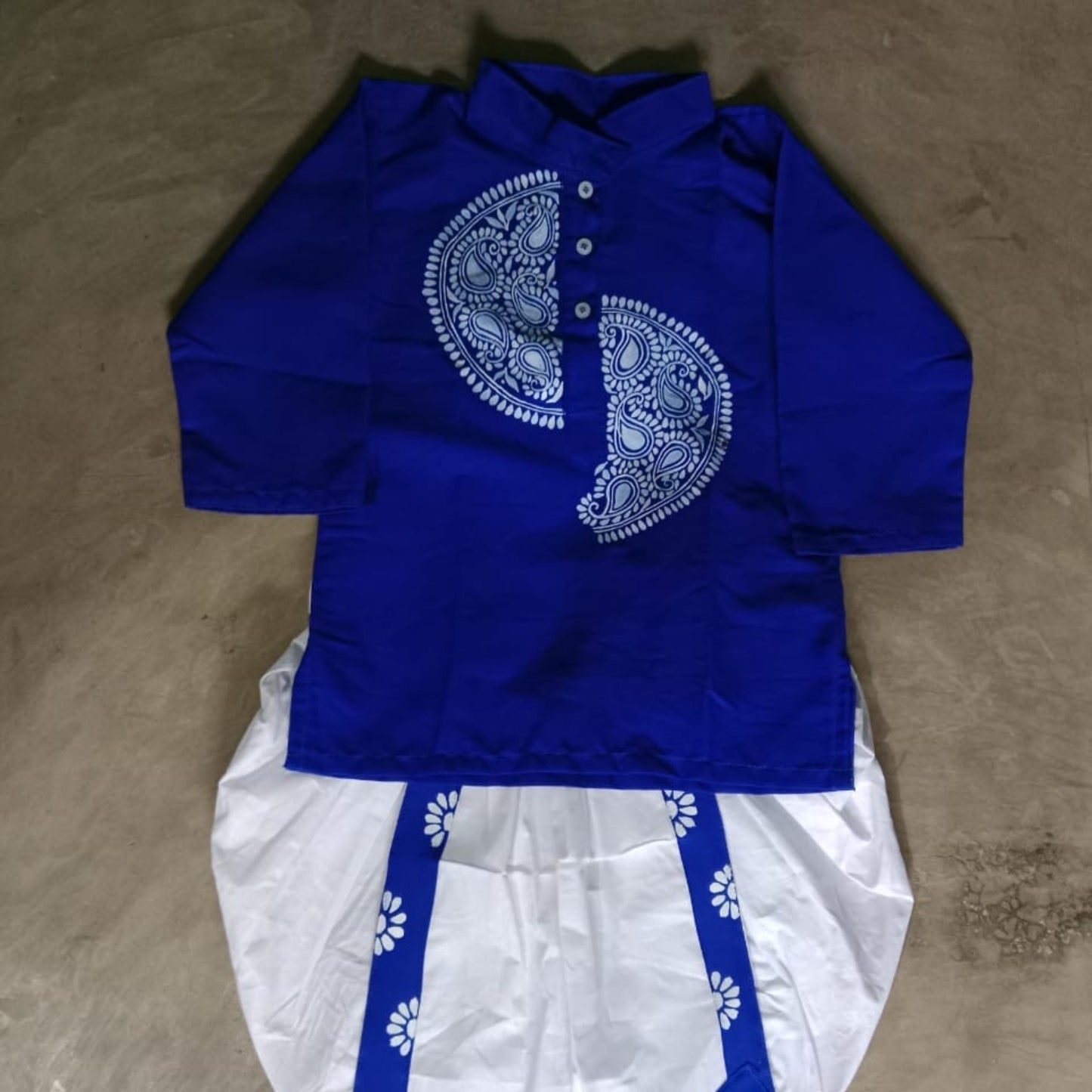 Enchanting Baby Panjabi Dhoti
