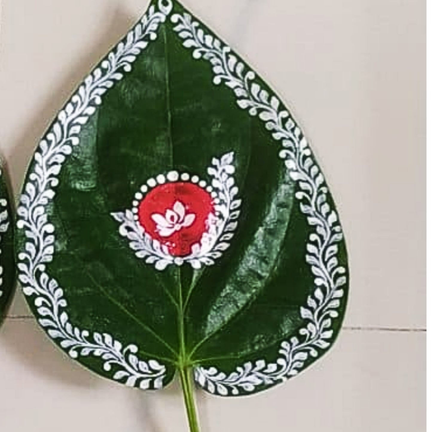 Blessing Leaf Kalka Art Panpata