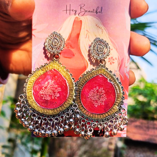 Rajsi Resin Jhumko – Regal in Resin