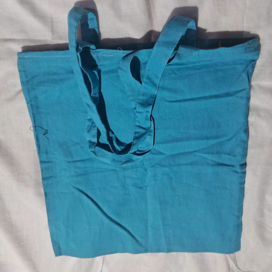 16/14 inch Sky-Blue Tote Bag (195/- For 2 Pics)
