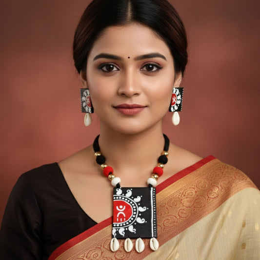 Bongorup Handcrafted Bengali Jewelry Set