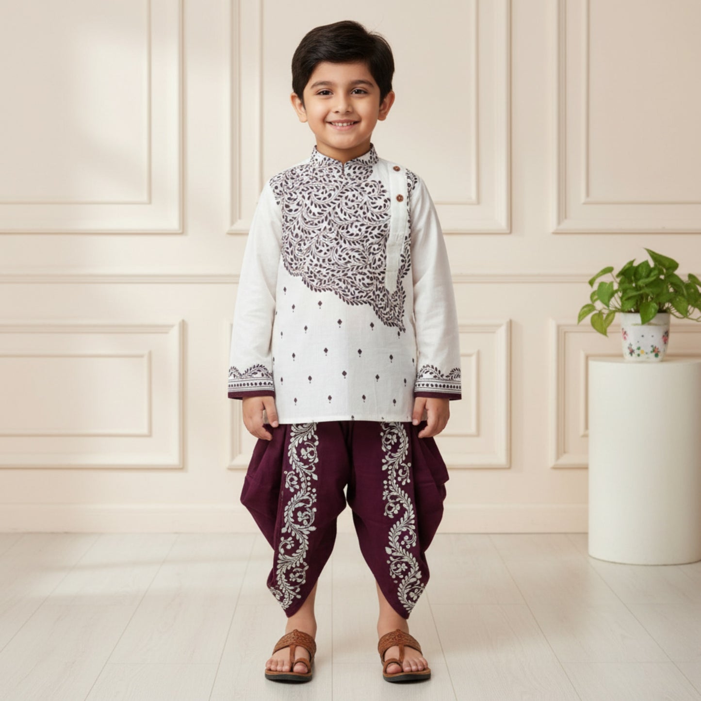 Timeless Traditions - Baby Panjabi Set