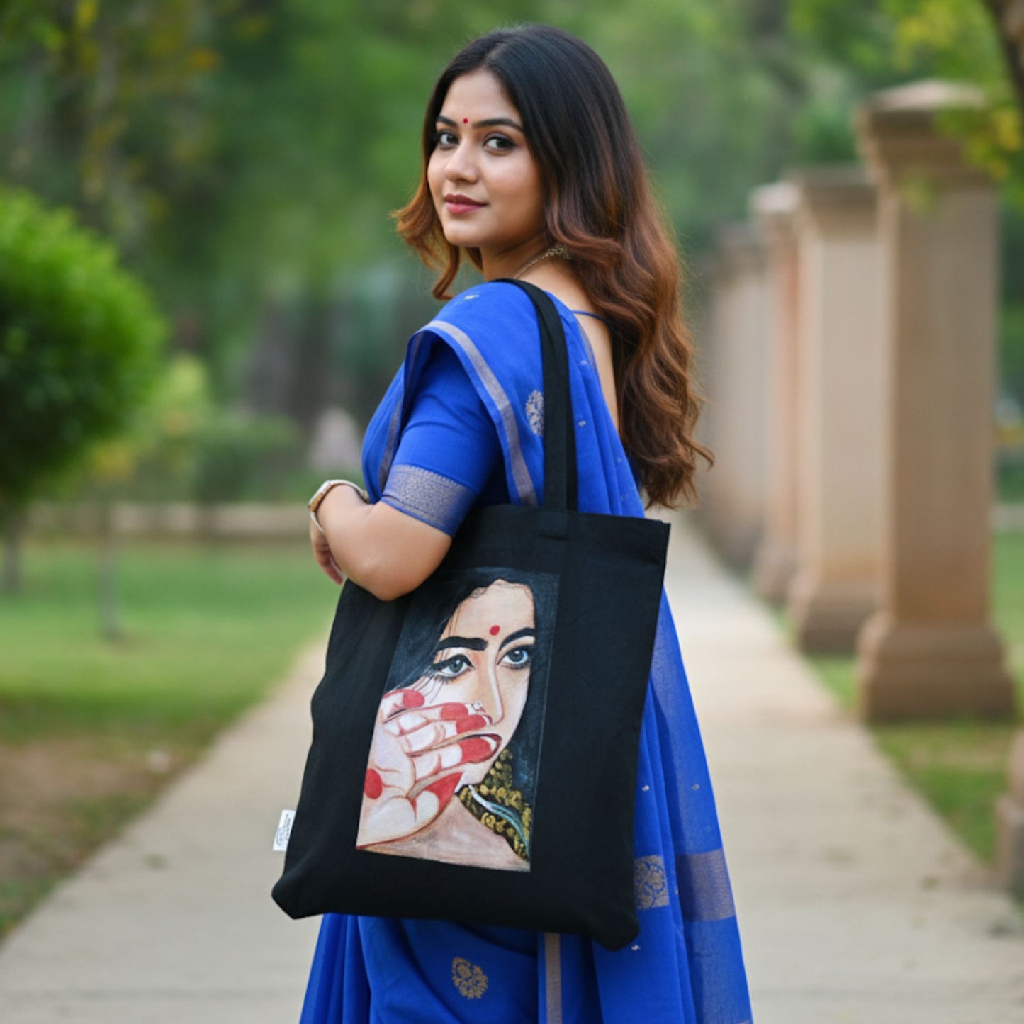 Bangali Bodhu Swag Tote – Canvas Side Bag