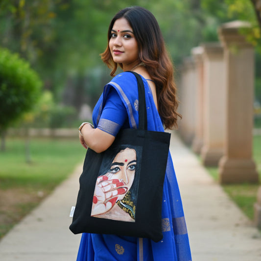 Bangali Bodhu Swag Tote – Canvas Side Bag